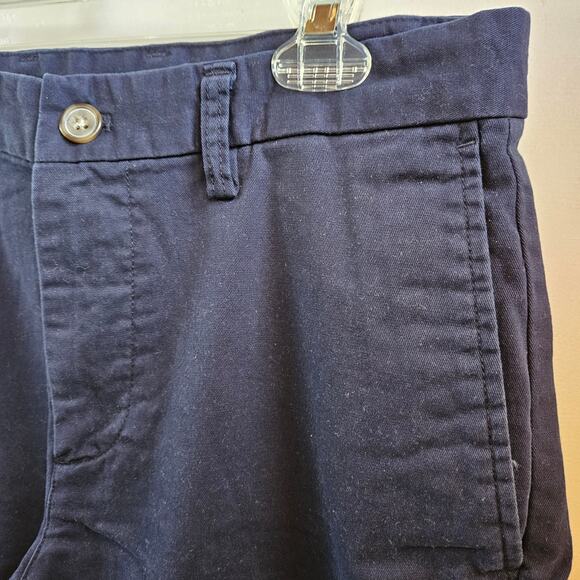 Old Navy Straight Built In Flex Navy Pants Size 32x30 Mens Preppy Casual - Picture 2 of 9